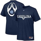 Nike North Carolina Tar Heels Navy Blue Team Issue T-shirt