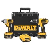 DeWalt DCK265L Heavy Duty 18V Compact Li-Ion Drill/Impact Combo Kit
