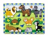 Melissa & Doug Pets Wooden Chunky Puzzle