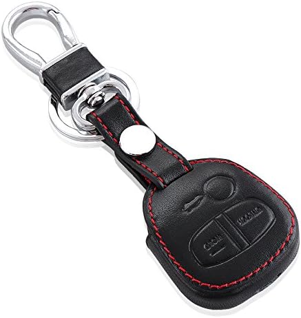 9 MOON® Leather Car Keychain key cover For MITSUBISHI ASX OUTLANDER Lancer EX