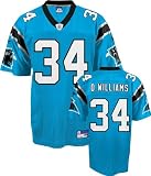 DeAngelo Williams Youth Jersey: Reebok Teal Replica #34 Carolina Panthers Jersey