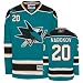 NABOKOV #20 San Jose Sharks RBK Premier NHL Hockey Jersey by Reebok (NHLPA Certified Custom Sewn Authentic Twill)