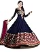 Fab Glory Women Georgette Dress Material (Fab Glory _Blue _Free Size)