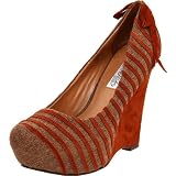 Naughty Monkey Women's Tight Rope Wedge Pump