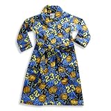 Carters Watch Your Wear - Toddler Boys Robe, Blue, Orange, Yellow