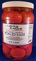 Long Lake Red Pickled Eggs