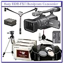 Sony HDR-FX7 3-CMOS Sensor HDV High-Definition Handycam Camcorder with 20x Optical Zoom + Willoughby's Professional Photographers Package