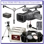 Sony HDR-FX7 3-CMOS Sensor HDV High-Definition Handycam Camcorder with 20x Optical Zoom + Willoughby's Professional Photographers Package