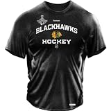 Reebok Chicago Blackhawks 2010 Stanley Cup Champions Heathered Speedwick T-shirt
