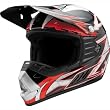 SparX Blaster Adult D-07 Off-Road Motorcycle Helmet - Red