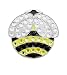 Crystal Golf
Bella Crystal Bumble Bee Hat Clip Set