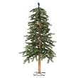 5' Pre-Lit Redwood Alpine Christmas Tree - 150 Clear Lights