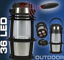 36 LED IR Camping Laterne Lampe Leuchte Taschenlampe Modell ELECSA 1536