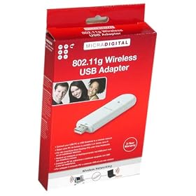 Belkin 802.11g Wireless G USB Network Adapter for Win 98SE/2000/ME/XP/Vista