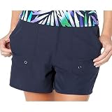 Maxine Of Hollywood Solid Woven Boardshorts
