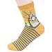 Socksense Choice Famous Japanese Series Animation Print Crew Socks