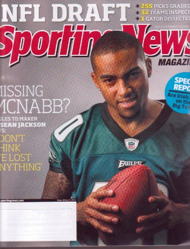 SPORTING NEWS Magazine (5-10-10) Featuring: Eagles DESEAN JACKSON