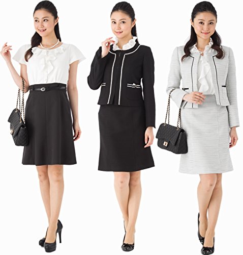 (スーリール) Sourire スラブヤーンバイカラースーツ3点セット