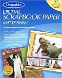 Geographics Digital Scrapbook Paper 8 1/2 in. x 11 in.