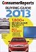 Consumer Reports Buying Guide 2013