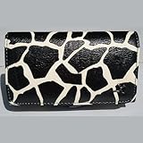 Premium Executive Black White Leather Horizontal Belt Clip Pouch Case for B ....