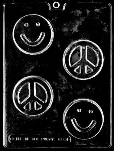 Buy SMILE FACE/PEACE BAR Kids Candy Mold Chocolate