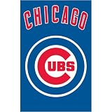Chicago Cubs MLB Applique Banner Flag (44x28)