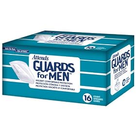 Attends Guards for MenTM Urinary Pads (175-7632)