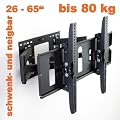 LCD LED Plasma TV Vesa Universelle Wandhalterung Wandhalter Halterung 26 bis 66 Zoll