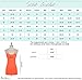 Mb Trend Junior Size Seamless Solid Spaghetti Strap Layering Camisole with Cross Back