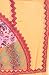 100% Cotton, High Quality Peach Unique Designer Lace Print Small Scarf Neck Wear, Beautiful Accessory, Great Gift for Girls Women Ladies