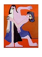 Picture Lienzo Maskentanz 1928-29 - Kirchner Ernst