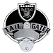 Oakland Raiders - NFL Tailgater Metal Hitch Cover With Bottle Opener