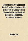 Leeuwarden: Sc Cambuur, North Friesland Railway, List of Mayors of Leeuwarden, Slauerhoffbrug, Medical Center Leeuwarden, Cambuur Stadion