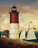 David Carter Brown - Schooner Bay, Size: 40 x 32 Canvas Finish