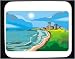 Mouse Pad with Caribbean, bay, seashore, cove, lake, beach, water, sky, Cuba