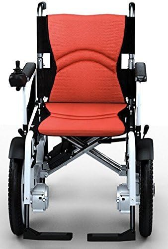Accessbuy® Easy-carry lightweight battery-powered electric wheelchair with shopping bag NEW(LiON battery)