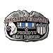 Korean War Veteran Pewter Belt Buckle Image