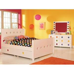 Kids Bedroom Furniture Set 4 - LittleMissMatched SKETCHoRAMA - Powell Furniture -...