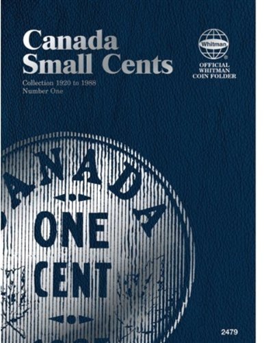 Canadian Folder Small Cents Vol. 1 (Official Whitman Coin Folder)