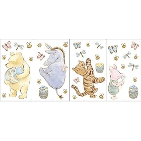 Classic Pooh Wall Appliques - 30-pc.