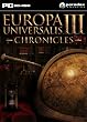 Europa Universalis III Chronicles (PC CD)
