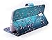 Galaxy Mega 2 Case, NageBee [Kickstand Feature] Premium PU Leather Flip Fold Wallet Case with [ID&Credit Card Slot] for Samsung Galaxy Mega 2 SM-G750F (2014 Release) - Plum