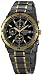 Seiko Two-Tone TiCN-Plated Steel Mens Watch SNAA30