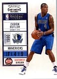 2010 11 Playoff Contenders Plates & Patches Basketball Card # 34 Caron Butler Dallas Mavericks In a Protective Screwdown Display Case!