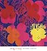 Flowers, 1970 (red, yellow, orange on blue) Art Poster PRINT Andy Warhol 36x40