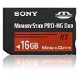 Sony 16 GB PRO-HG Duo HX Memory Stick MSHX16A (Black)