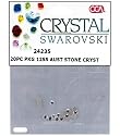 Cousins 12ss Swarovski Crystals Stones - 20PK/Crystal