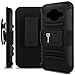 Galaxy J3 Case, Galaxy Amp Prime Case, CoverON [Explorer Series] Holster Hybrid Armor Belt Clip Hard Phone Cover For Samsung Galaxy J3 / Galaxy Amp Prime Holster Case - Black