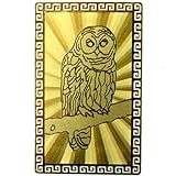 ハッピーボム Happy Bomb フクロウ 護符 黄金大開運カード 卍